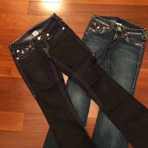 True Religion Flare Legs Jeans